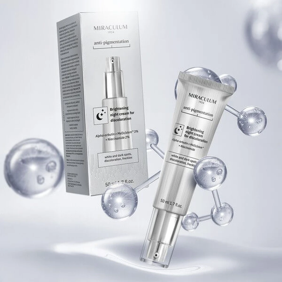 Miraculum Anti-Pigmentación, crema de noche iluminadora de la decoloración, 50 ml