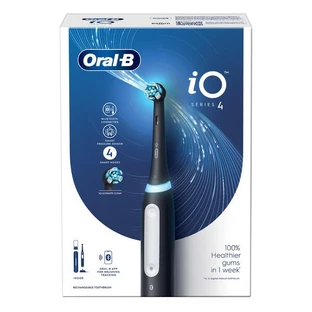 Oral-B, iO 4 Series, black, electric toothbrush