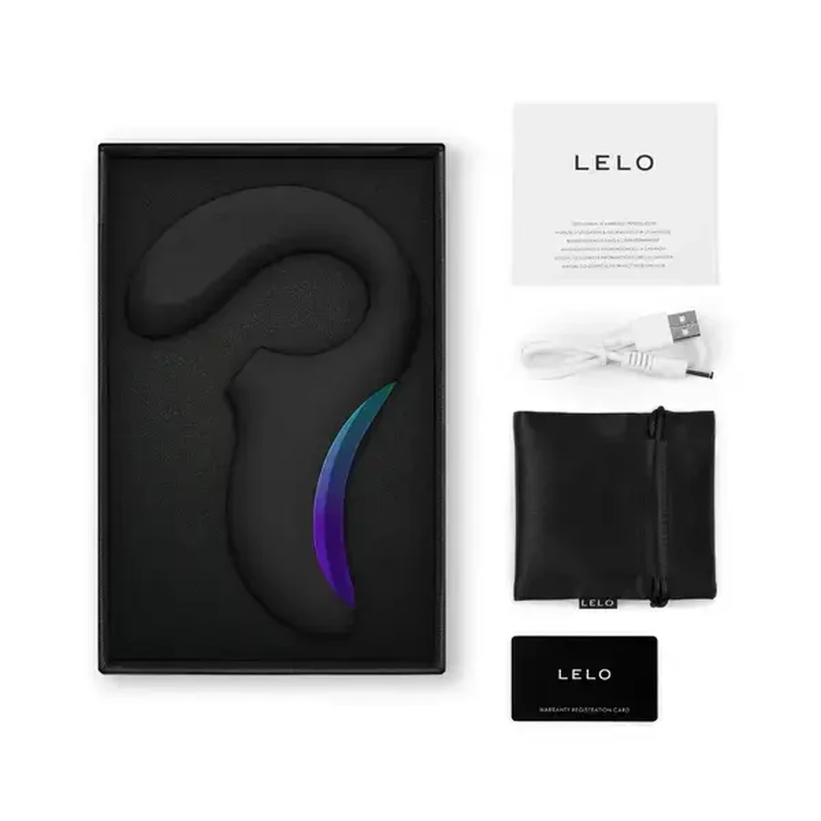 Lelo Enigma Wave Black, drievoudige sonische vibrator, 1 st.