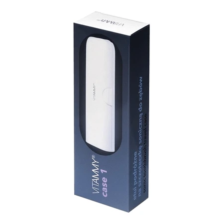 Vitammy Case 1, estuche para cepillo de dientes sónico, color blanco, 1 ud.