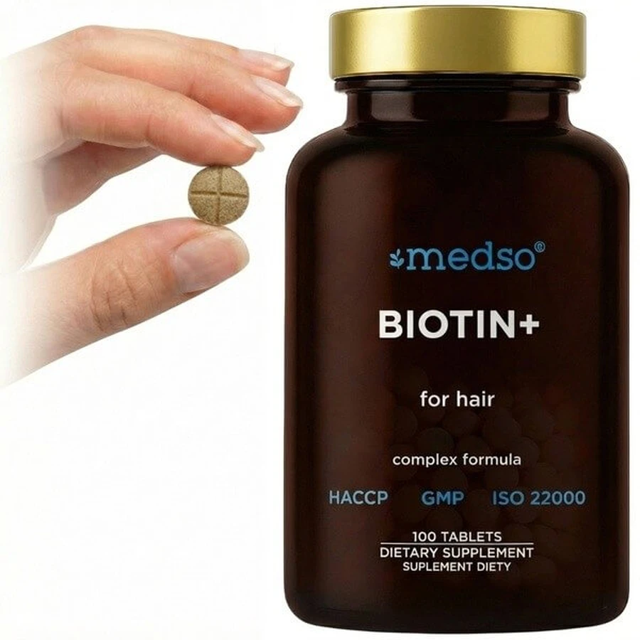 Medso Bioti+ für Haare, Tabletten, 100 Stück.