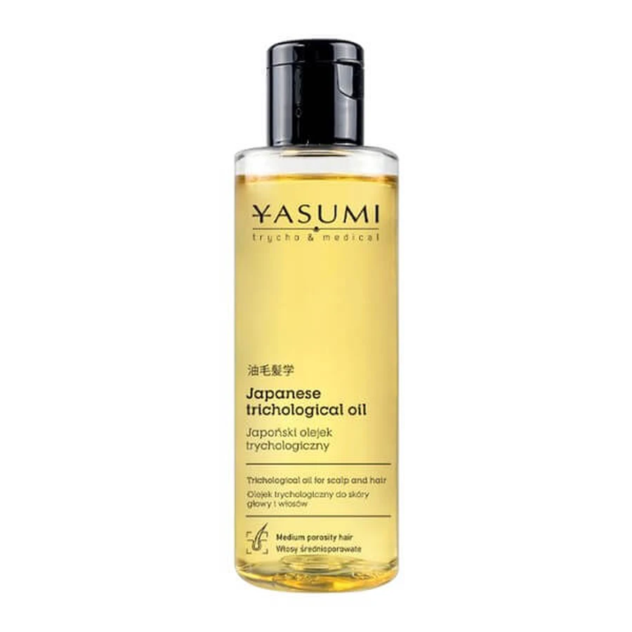 Yasumi Trycho&amp;medical, Japanisches trichologisches Öl - mittelgrobes Haar, 100 ml