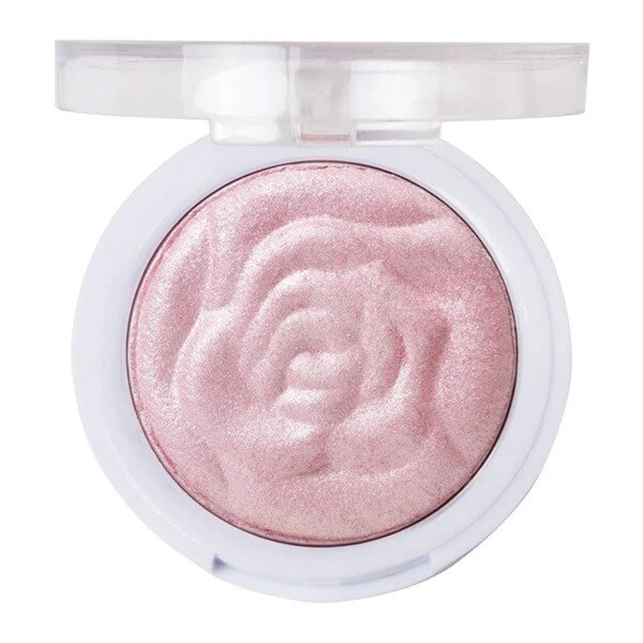 J.Cat Beauty, You Glow Girl, Gebackener Highlighter für Gesicht und Körper, 106 Bella Rose, 8,5 g