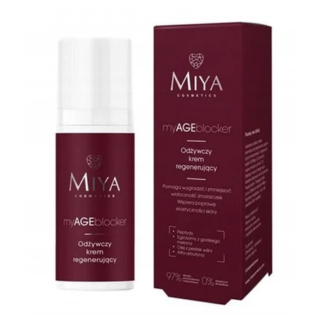 Miya Cosmetics myAGEblocker, nourishing regenerating cream, 50 ml