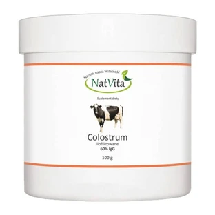 Colostru liofilizat 60% IgG, pulbere, 100 g