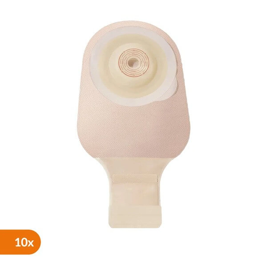 Esteem+ Soft Convex, stoma pouch, open, beige, 20-47 mm, 10 pcs.