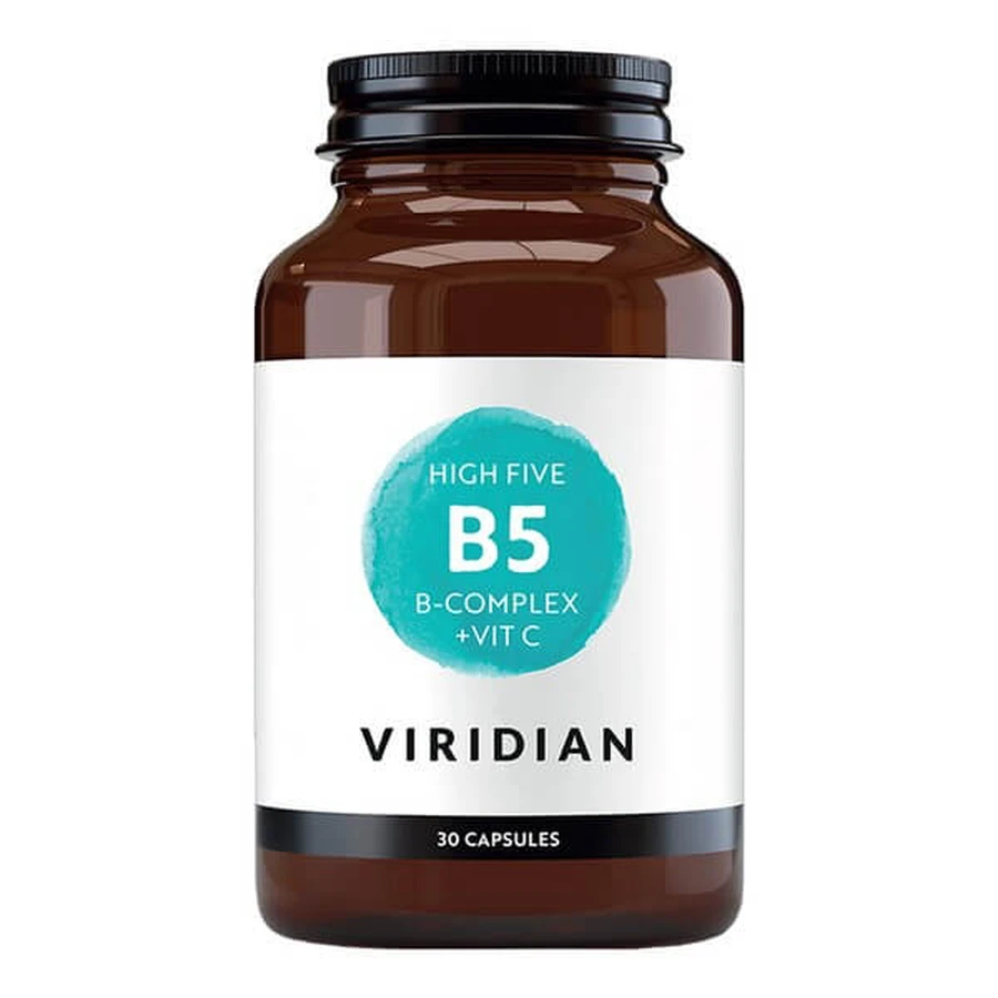 Viridian B-Komplex High five, Kapseln, 30 Stück.