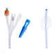 Outline, urologic Foley'a catheter, three-way with plastic valve and contrast marker, CH 16/30 ml, 1 pc.