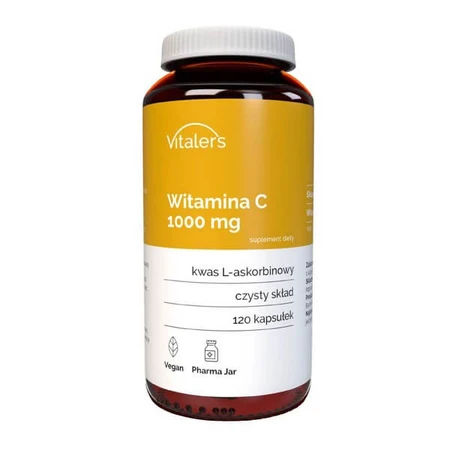 Vitaler's Vitamine C 1000 mg, gélules, 120 pcs.