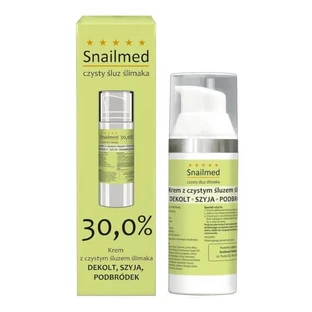 Snailmed, anti-rimpelcrème voor decolleté met natuurlijk slakkenslijm, pro-vitamine B5, vitamine E en keratine, 50 ml