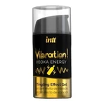 ¡Vibración Intt! Vodka &amp; Energía, gel estimulante, 15 ml