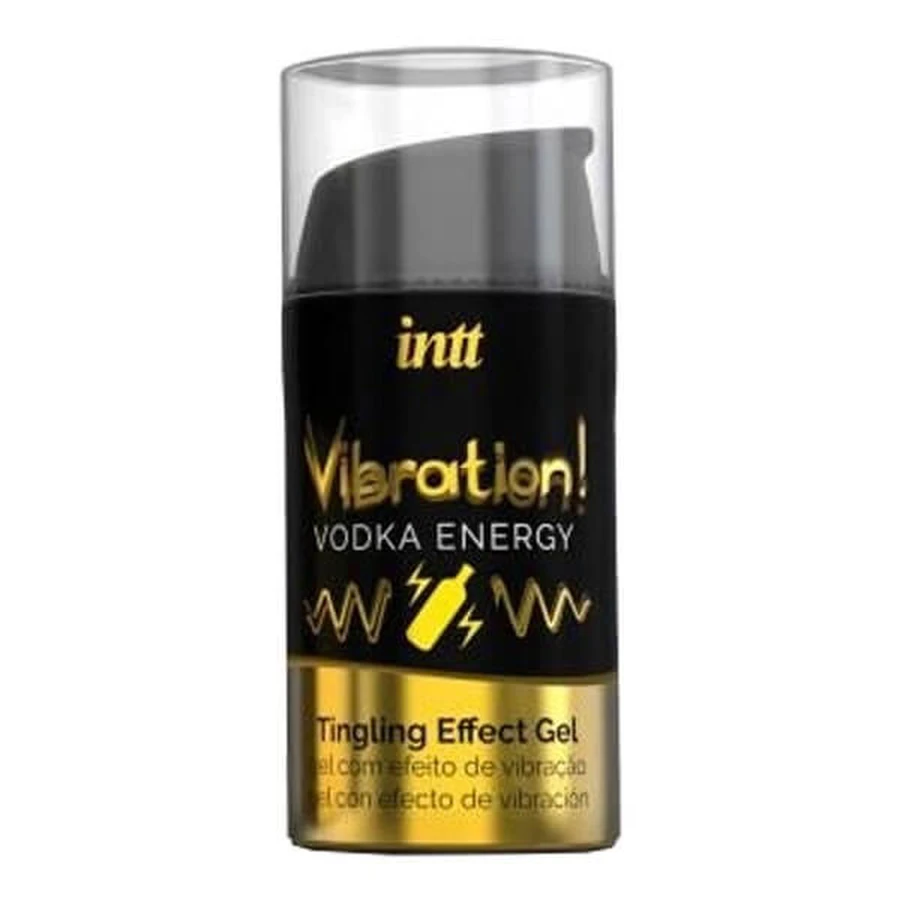 ¡Vibración Intt! Vodka &amp; Energía, gel estimulante, 15 ml