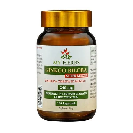 My Herbs Ginko Biloba Super Sterk, capsules, 120 st.