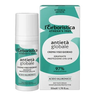 L'Erboristica Antieta Globale, crema hidratante de día, 50 ml