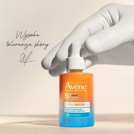 Avene Eau Thermale Ultra Serum, long-lasting moisturizing serum, SPF 50+, 30ml