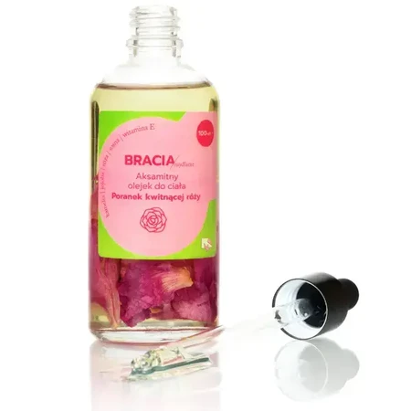 Soap Brothers, fluwelen lichaamsolie, Ochtend van de bloeiende roos, 100 ml