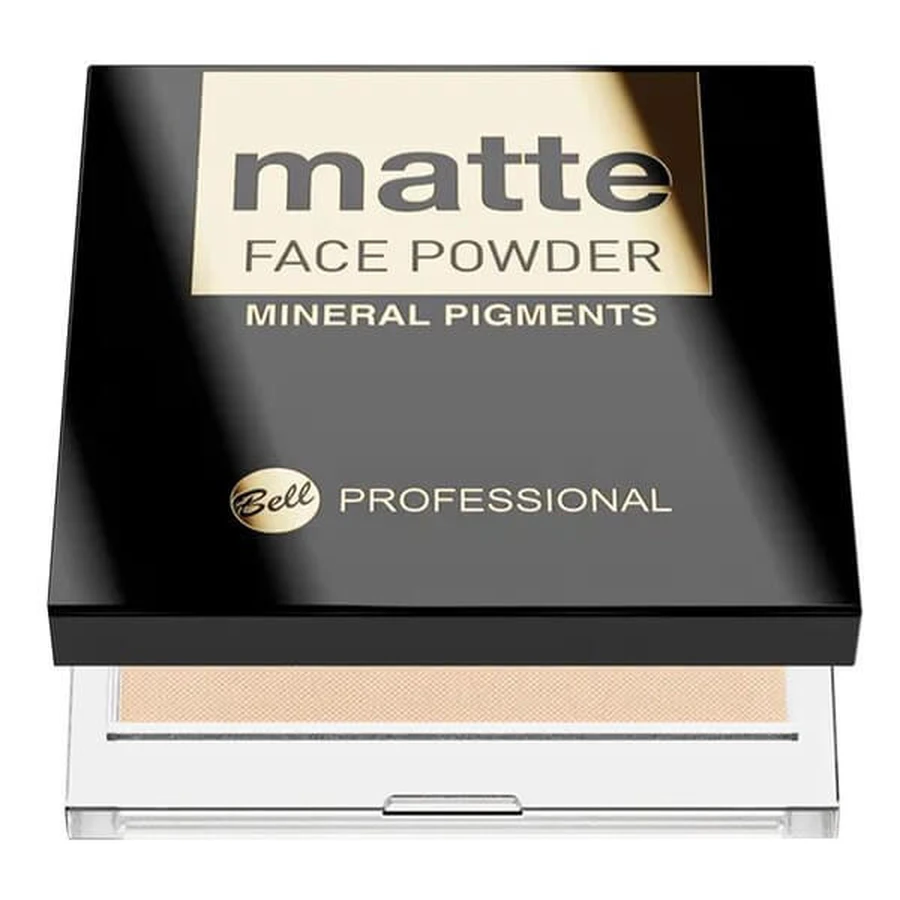 Bell Professional Matte Face Powder, polvo compacto matificante, 02, 10 g