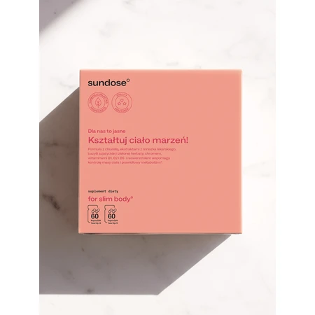 Sundose For Slim Body, hard capsules, 60 pcs. + 60 pcs.