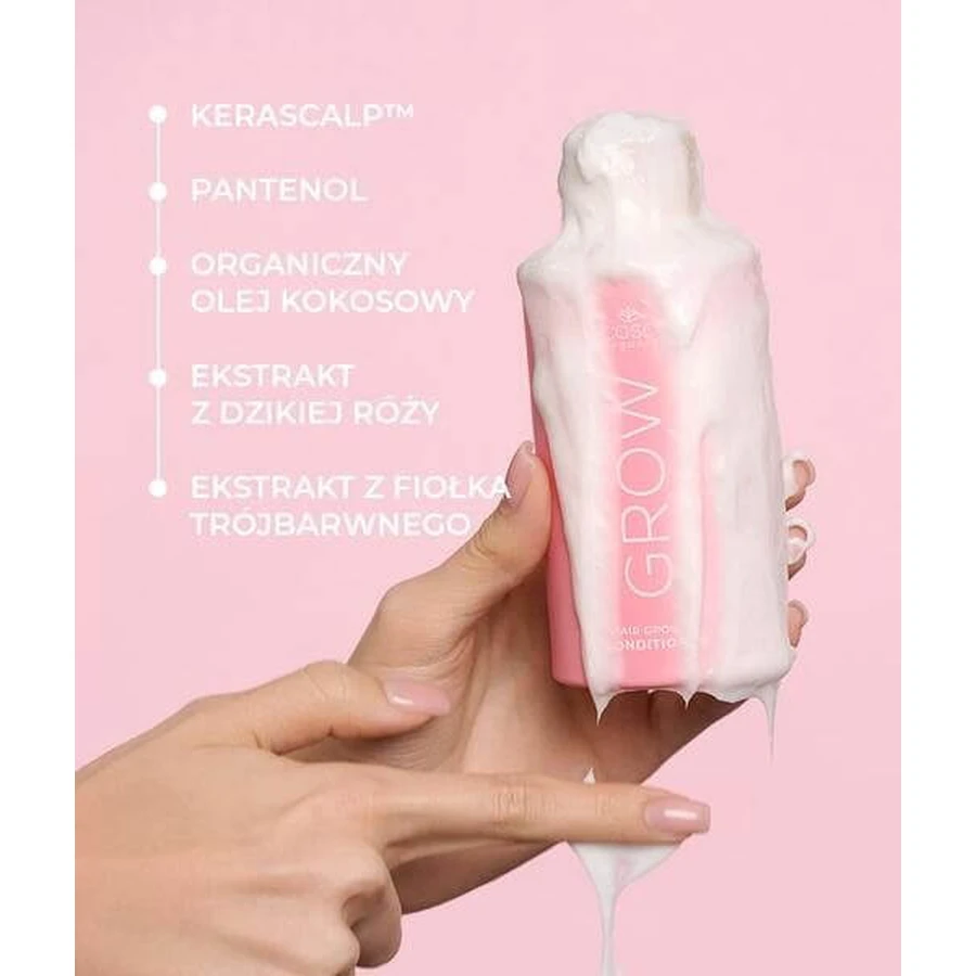 Cocosolis GROW, loción para el crecimiento del cabello con Kerascalp, 200 ml