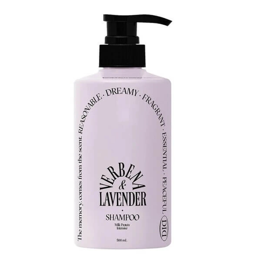 Odid, șampon intensiv cu proteine din lapte, șampon de păr Verbena Lavender, 500 ml