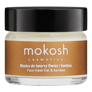 Mokosh, mascarilla facial lifting, avena y bambú, 15 ml