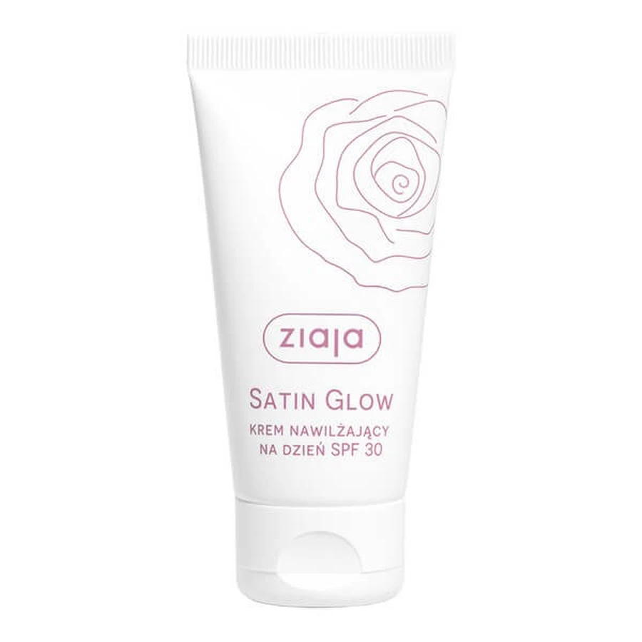 Ziaja Satin Glow, moisturizing day cream SPF30, 50 ml