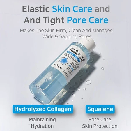 APLB Hyaluronic Acid Ceramide HA B5 Facial Toner, tónico facial hidratante con ácido hialurónico y ceramidas, 160 ml.