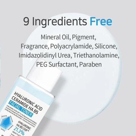 APLB Hyaluronic Acid Ceramide HA B5 Facial Toner, tónico facial hidratante con ácido hialurónico y ceramidas, 160 ml.