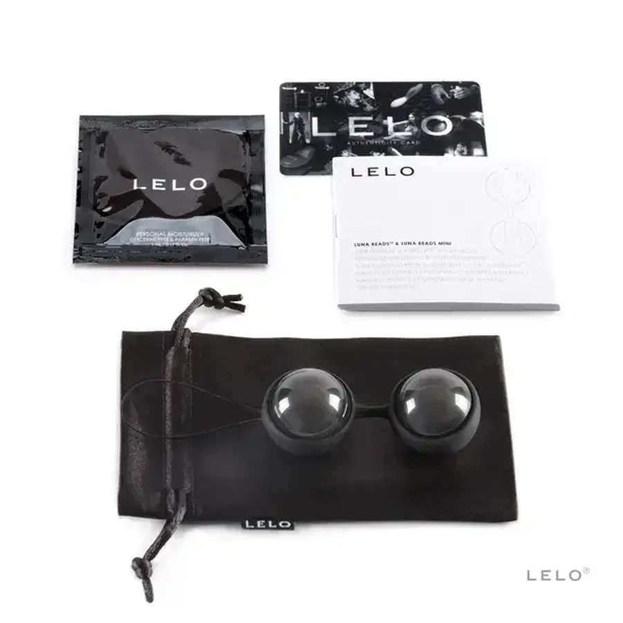 Lelo Luna Beads Noir, geisha balletjes, 1 st.