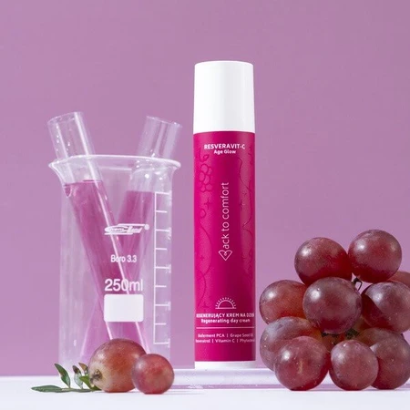 Volver a Confort Resveravit-C Age Glow, crema regeneradora de día, 50 ml
