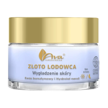 AVA Glacier Gold, facial skin smoothing cream, 50 ml