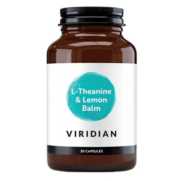 Viridian, L-Theanine &amp; Lemon Balm, capsules, 30 pcs.