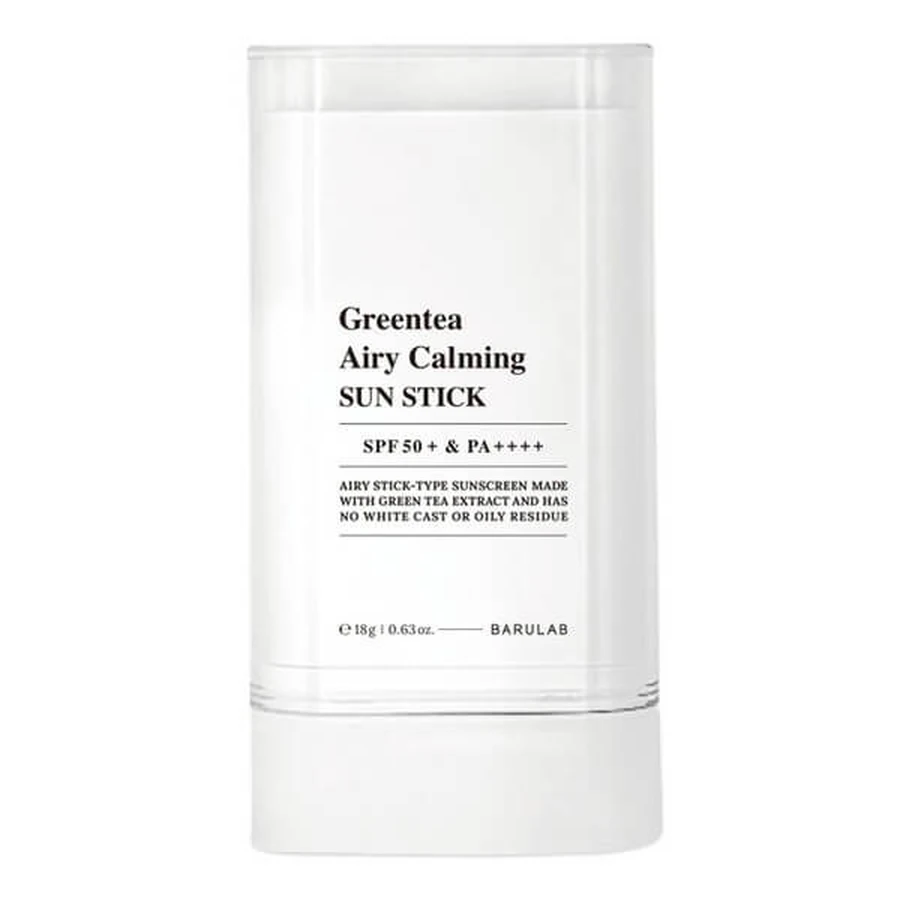 Barulab Greentea, zonnebrandcrème SPF 50+ PA++++ met groene thee, stick, 18 g