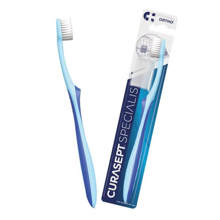 Curasept Ortho, orthodontic toothbrush, 1 pc.