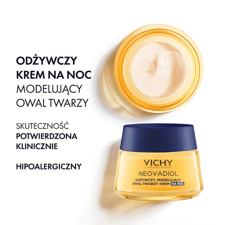 Vichy Neovadiol Magistral Set, nährende und schlaffördernde Tageslotion, 50 ml + nährende und oval formende Nachtcreme, 50 ml