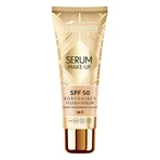 Bielenda Serum Make-up, fluide correcteur+sérum SPF50 pour tous types de peau, No. 3, 30 g