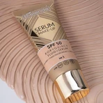 Bielenda Serum Make-up, fluide correcteur+sérum SPF50 pour tous types de peau, No. 3, 30 g