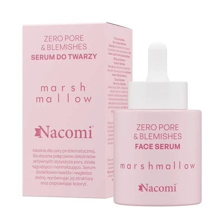Nacomi Marshmallow, Null Pore &amp; Unreinheiten, Gesichtsserum, 30 ml