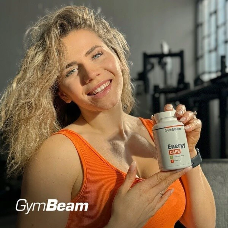 GymBeam Energy Caps, cápsulas,120 uds.