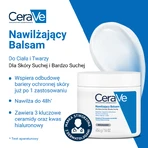 CeraVe set, moisturizing face and body lotion with ceramides for dry and very dry skin, 454 g + refill pack, 454 g