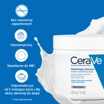 CeraVe set, moisturizing face and body lotion with ceramides for dry and very dry skin, 454 g + refill pack, 454 g
