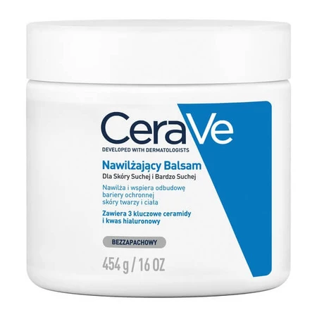 CeraVe set, moisturizing face and body lotion with ceramides for dry and very dry skin, 454 g + refill pack, 454 g