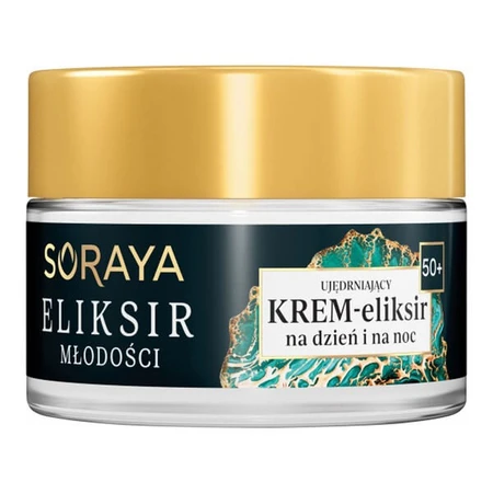 Soraya Elixir of Youth, cremă de zi și de noapte cu efect de fermitate-elixir 50+, 50 ml
