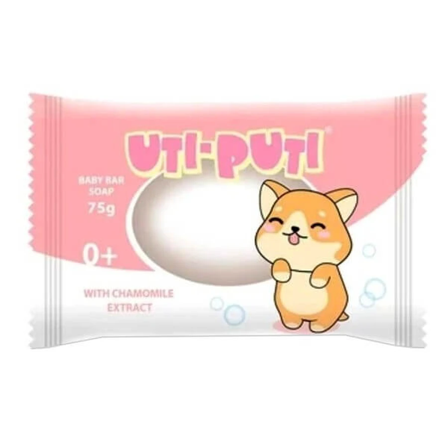 Uti-Puti, jabón de manzanilla para niños, 75 g