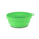 Colla Ciotola pieghevole in silicone verde 500 ML