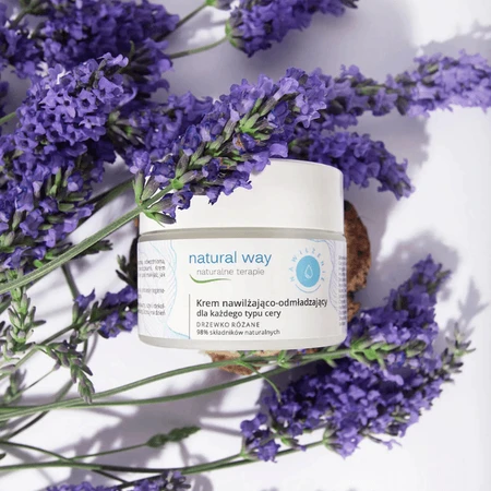 Natural Way, cremă hidratantă și întineritoare pentru toate tipurile de piele, 50 ml