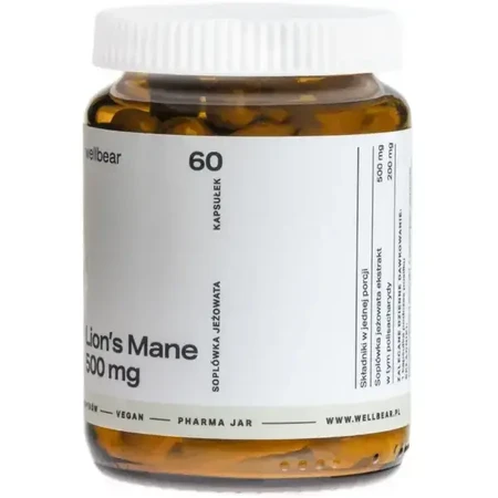 Wellbear Lion's Mane (Sophora coneflower) 500 mg, capsules, 60 st.