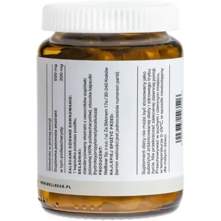 Wellbear Lion's Mane (Sophora coneflower) 500 mg, capsules, 60 st.