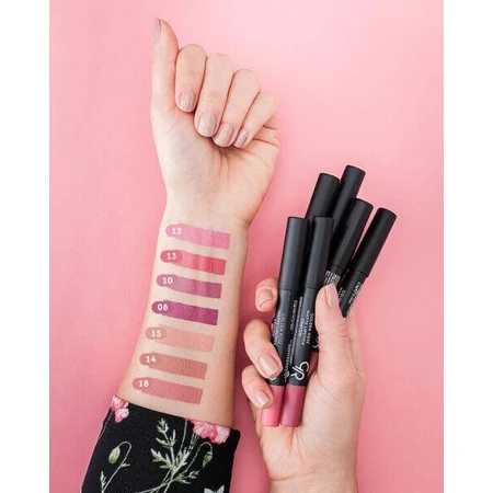 Golden Rose Matte Crayon Lipstick, barra de labios mate en lápiz, 29, 3,5 g