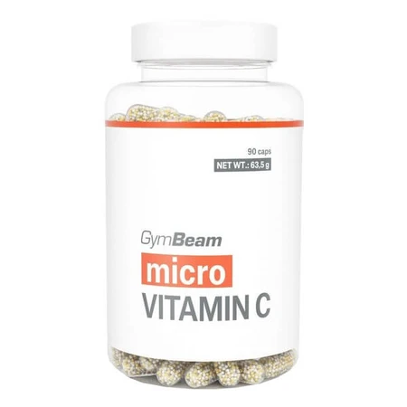 GymBeam Vitamine C Long Actief, capsules, 90 st.